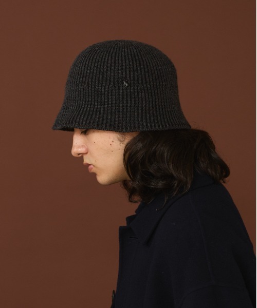 arth（アース）の「arth  Thermo Rib Tulip / アース（ハット・メンズ・ダークグレー/ベージュ/ブラック・58cm）」の7枚目の写真