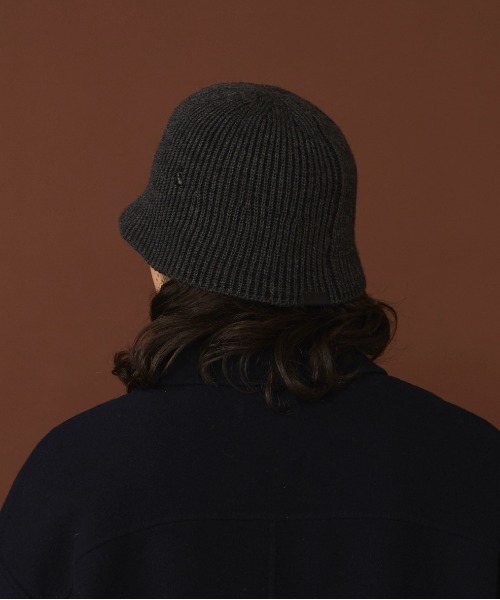 arth（アース）の「arth  Thermo Rib Tulip / アース（ハット・メンズ・ダークグレー/ベージュ/ブラック・58cm）」の8枚目の写真