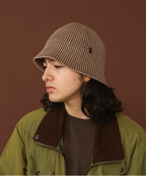 arth（アース）の「arth  Thermo Rib Tulip / アース（ハット・メンズ・ダークグレー/ベージュ/ブラック・58cm）」の19枚目の写真