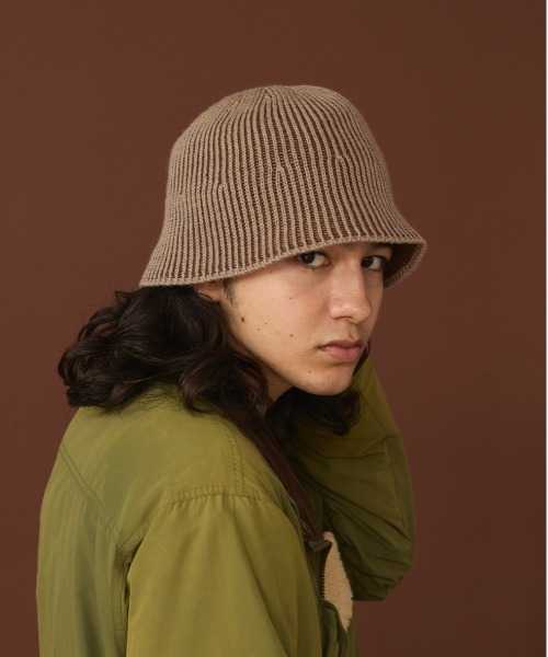 arth（アース）の「arth  Thermo Rib Tulip / アース（ハット・メンズ・ダークグレー/ベージュ/ブラック・58cm）」の20枚目の写真