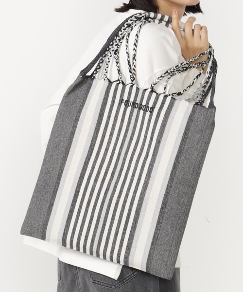 FOUND GOOD(ファウンドグッド)の「ハンモックトート(トートバッグ・レディース・グリーン系5/ブラウン系5/ブラック・FREE)」の5枚目の写真