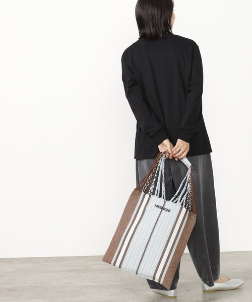 FOUND GOOD(ファウンドグッド)の「ハンモックトート(トートバッグ・レディース・グリーン系5/ブラウン系5/ブラック・FREE)」の7枚目の写真