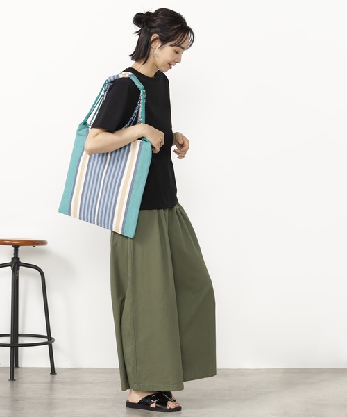 FOUND GOOD(ファウンドグッド)の「ハンモックトート(トートバッグ・レディース・グリーン系5/ブラウン系5/ブラック・FREE)」の9枚目の写真