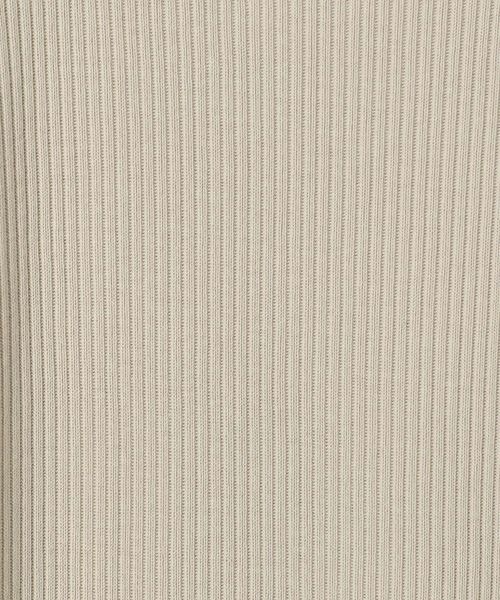 JEANASIS(ジーナシス)の「ブリーチカットリブNSワンピース/141054(ワンピース・レディース・ブラック/グレイッシュベージュ/ライトベージュ・FREE)」の13枚目の写真