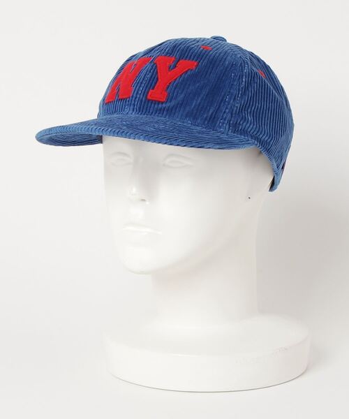 Polo Ralph Lauren NY コーデュロイキャップ L Polo Ralph Lauren コーデュロイ キャップ | ブルー | FARFETCH JP