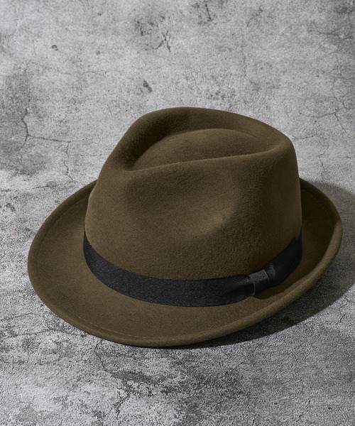 【セール】POCKETABLE FELT HAT / ポケッタブルフェルトハット（ハット）｜TETE HOMME（テットオム）