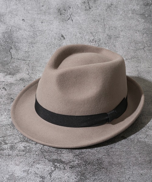 セール】POCKETABLE FELT HAT / ポケッタブルフェルトハット（ハット