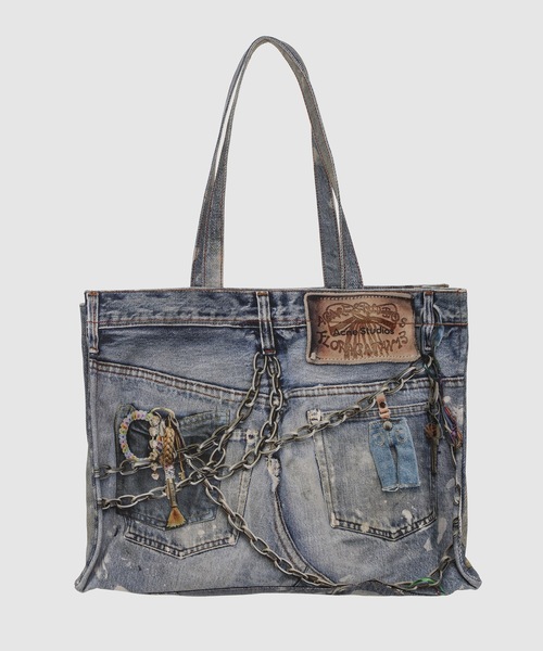 Acne Studios（アクネストゥディオズ）の「FN-UX-BAGS000177（トートバッグ・メンズ・ブルー・ONE SIZE）」の2枚目の写真