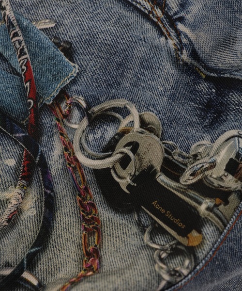 Acne Studios（アクネストゥディオズ）の「FN-UX-BAGS000177（トートバッグ・メンズ・ブルー・ONE SIZE）」の4枚目の写真