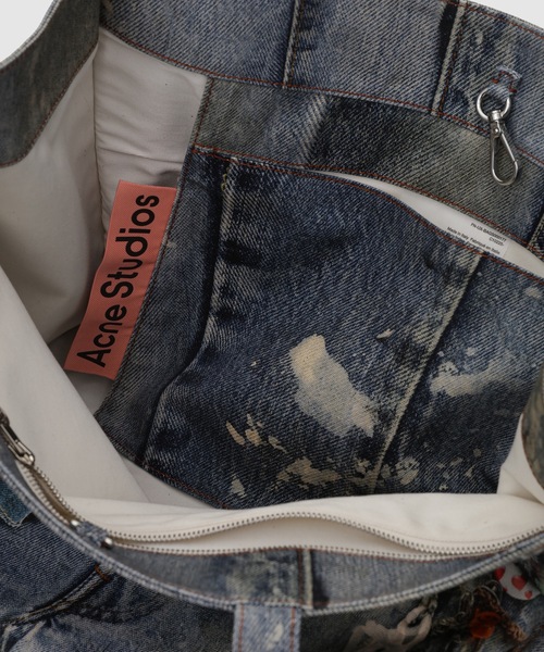 Acne Studios（アクネストゥディオズ）の「FN-UX-BAGS000177（トートバッグ・メンズ・ブルー・ONE SIZE）」の8枚目の写真