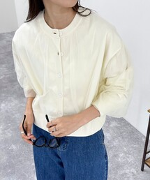 fredy emue | チュールレイヤードニットカーディガン(カーディガン/ボレロ)