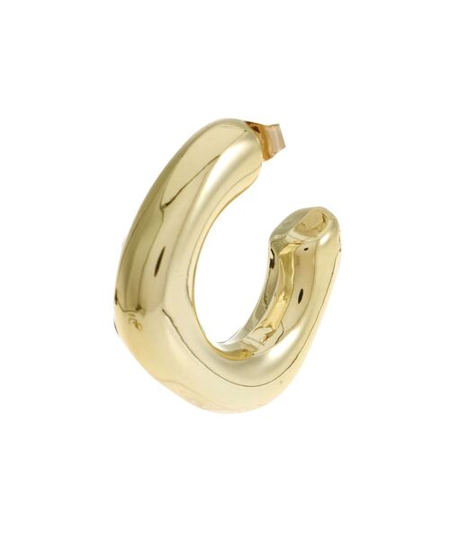 EVRIS（エヴリス）の「WIDE HOOP ピアス（ピアス（両耳用）・レディース・ゴールド/シルバー・FREE）」の8枚目の写真