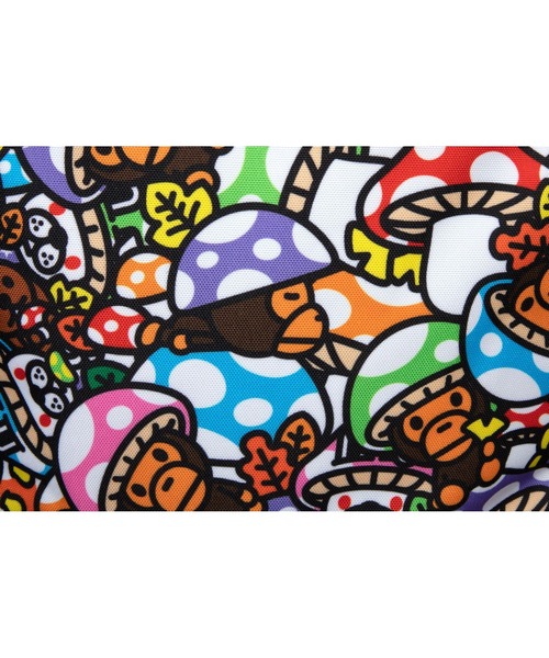 A BATHING APE(アベイシングエイプ)の「BABY MILO LARGE BACKPACK(バックパック/リュック・メンズ・マルチ/ブラウン・FREE)」の8枚目の写真
