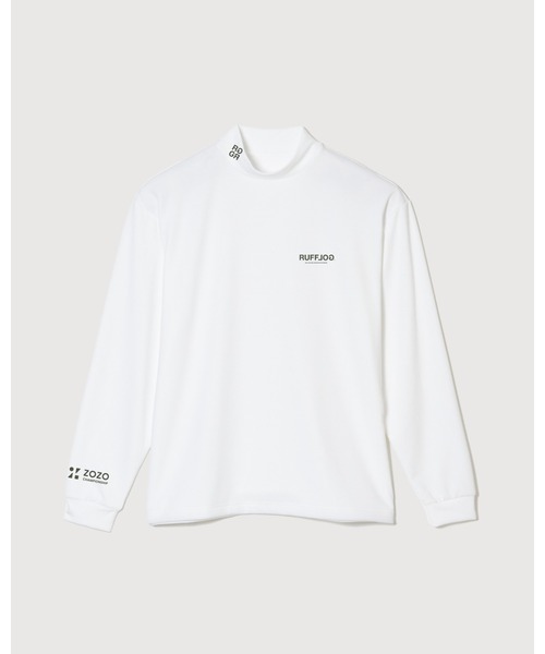 ラフロッグ　RUFFLOG MOCK NECK WHITE サイズL ラフロッグ RUFFLOG MOCK NECK WHITE サイズL ラフロッグ RUFFLOG MOCK