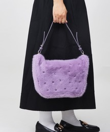 ファーバッグ」に該当するパープル/紫色系のファッション通販 - ZOZOTOWN
