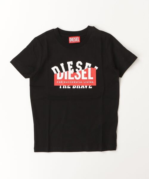 DIESEL KIDS(ディーゼルキッズ)の「DIESEL(ディーゼル)Kids & Junior ブランドロゴ半袖Tシャツカットソー(Tシャツ/カットソー・キッズ・グレー/ホワイト/ネイビー/ブラック/ブルー系その他・6Y/8Y/10Y/12Y/16Y/4Y/14Y)」の7枚目の写真
