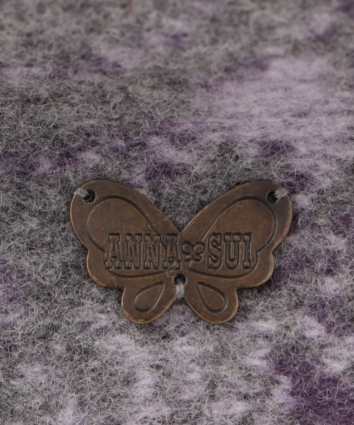 ANNA SUI（アナスイ）の「ジャガードバスクベレー（ハンチング/ベレー帽・レディース・ベージュ/ブラウン/ブラック/グレー・FREE）」の11枚目の写真