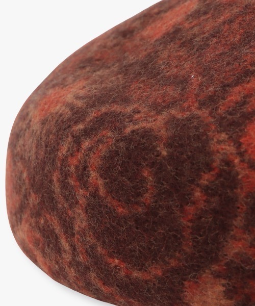 ANNA SUI（アナスイ）の「ジャガードバスクベレー（ハンチング/ベレー帽・レディース・ベージュ/ブラウン/ブラック/グレー・FREE）」の13枚目の写真