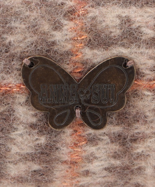 ANNA SUI（アナスイ）の「ジャガードバスクベレー（ハンチング/ベレー帽・レディース・ベージュ/ブラウン/ブラック/グレー・FREE）」の17枚目の写真