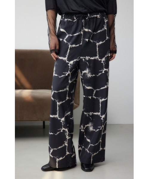 AZUL by moussy(アズールバイマウジー)の「パッチポケットイージーパンツ(スラックス・レディース・杢グレー/ブラック系その他/ブラック/グレー系その他・MEDIUM/SMALL)」の3枚目の写真