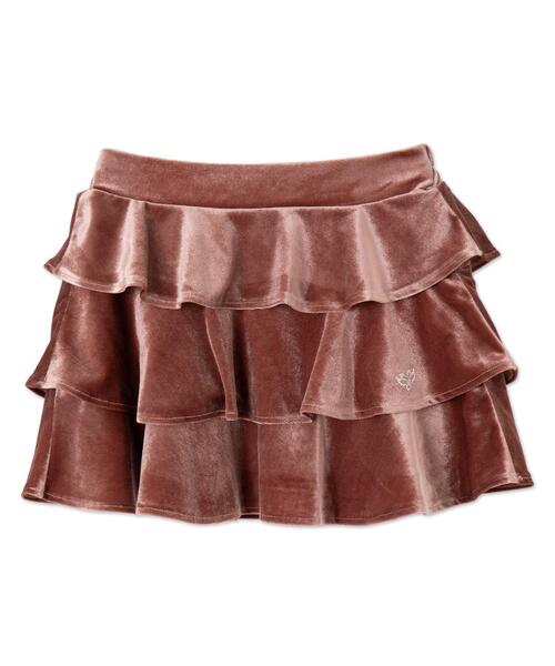 dispark（ディスパーク）の「DISPARK/ハイウエストベロアフリルスカート（スカート・レディース・ピンク/ブラック・FREE）」の19枚目の写真