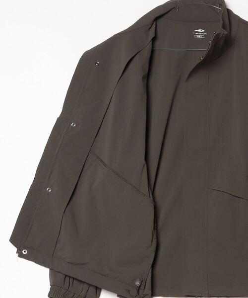 TIGORA(ティゴラ)の「ティゴラ TIGORA スタンドジャケット CORDURA(R)使用(ナイロンジャケット・メンズ・カーキ/ブラック・S/M/3L/L/LL)」の4枚目の写真