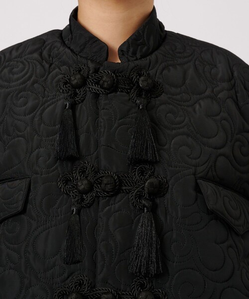 VIVIANO/ヴィヴィアーノ】Quilted Mao Jacket/キルティングジャケット