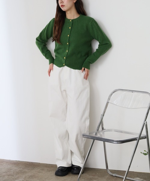 ROOPTOKYO(ループトウキョウ)の「ハイウエスト ストレートワイドデニムパンツ(デニムパンツ・メンズ・ブラック/ホワイト・M/L)」の10枚目の写真