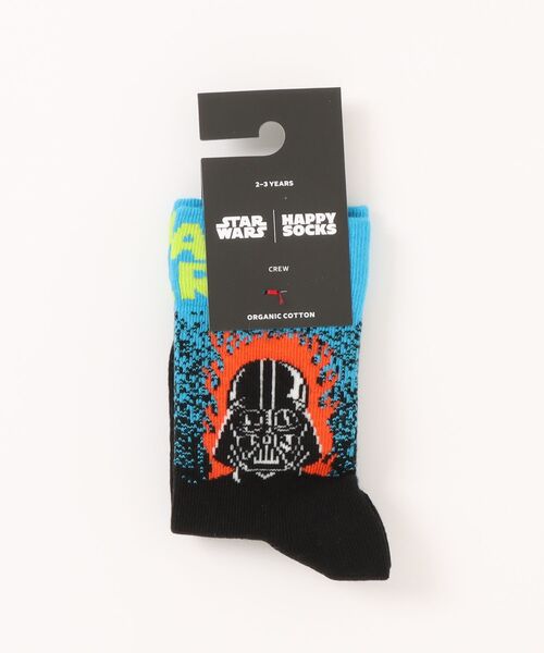 Happy Socks(ハッピーソックス)の「【Happy Socks × Star Wars】 Limited kids sock(ソックス/靴下・キッズ・ネイビー/ブラック・MEDIUM)」の2枚目の写真