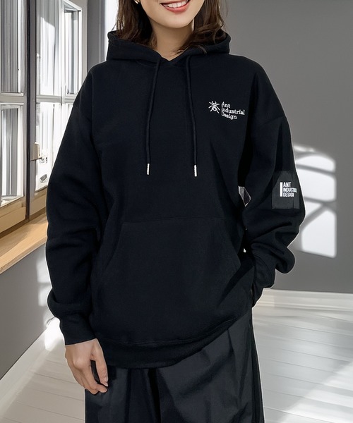 セール】映えフードレトロ プル パーカーANT Industrial Design 韓国