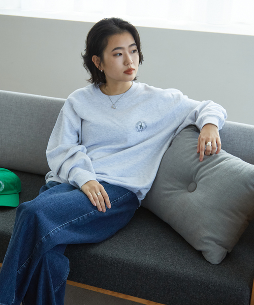 Rouge vif（ルージュヴィフ）の「【LE TRIO ABAHOUSE】LTA HOTEL スウェット/ユニセックス（スウェット・レディース・ネイビー/グレー・フリー）」の5枚目の写真