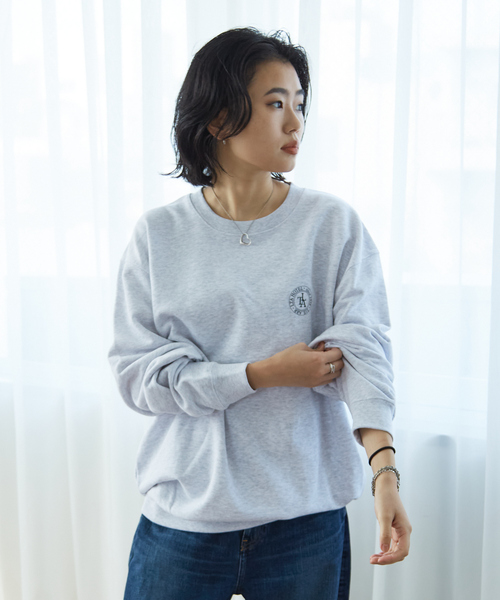 Rouge vif（ルージュヴィフ）の「【LE TRIO ABAHOUSE】LTA HOTEL スウェット/ユニセックス（スウェット・レディース・ネイビー/グレー・フリー）」の10枚目の写真