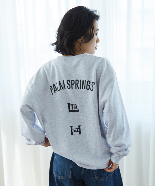 Rouge vif（ルージュヴィフ）の「【LE TRIO ABAHOUSE】LTA HOTEL スウェット/ユニセックス（スウェット・レディース・ネイビー/グレー・フリー）」の11枚目の写真