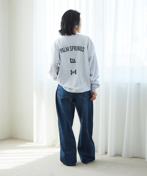 Rouge vif（ルージュヴィフ）の「【LE TRIO ABAHOUSE】LTA HOTEL スウェット/ユニセックス（スウェット・レディース・ネイビー/グレー・フリー）」の13枚目の写真