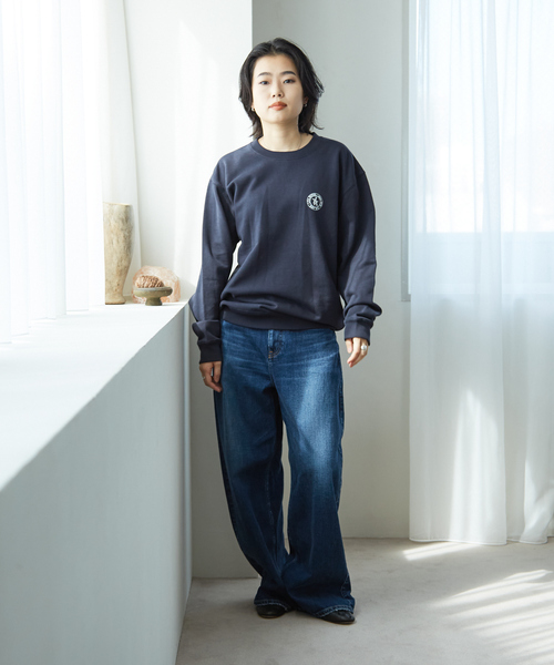 Rouge vif（ルージュヴィフ）の「【LE TRIO ABAHOUSE】LTA HOTEL スウェット/ユニセックス（スウェット・レディース・ネイビー/グレー・フリー）」の15枚目の写真