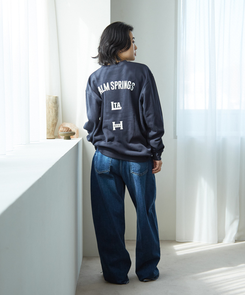 Rouge vif（ルージュヴィフ）の「【LE TRIO ABAHOUSE】LTA HOTEL スウェット/ユニセックス（スウェット・レディース・ネイビー/グレー・フリー）」の17枚目の写真