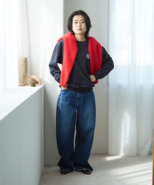 Rouge vif（ルージュヴィフ）の「【LE TRIO ABAHOUSE】LTA HOTEL スウェット/ユニセックス（スウェット・レディース・ネイビー/グレー・フリー）」の18枚目の写真