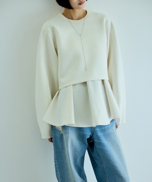 ADAM ET ROPE'（アダムエロペ）の「LES BIJOUX スライドボールチェーンネックレス（ネックレス・レディース・ゴールド/シルバー・FREE）」の5枚目の写真