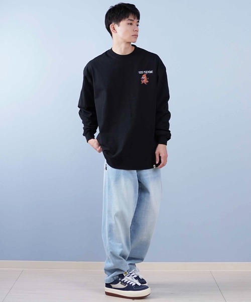 TOY MACHINE(トイ マシーン)の「【ムラサキスポーツ限定】TOY MACHINE/トイマシーン ロンT/長袖Tシャツ ビックシルエット バックプリント MTMPFLT2(Tシャツ/カットソー・メンズ・ブラック/ホワイト・XL/L/M)」の14枚目の写真