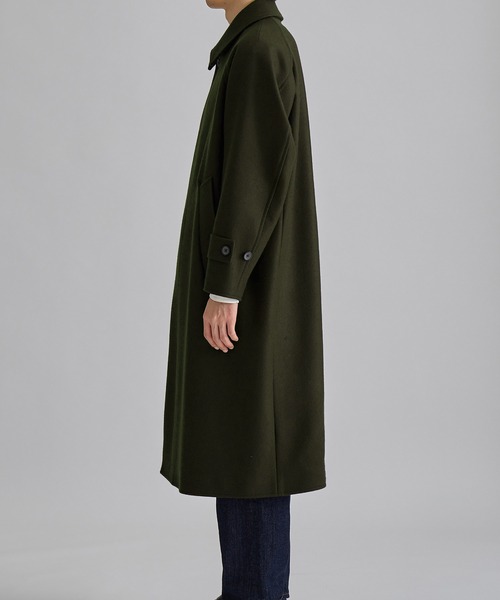 超撥水SUPER140S ステンカラーコート｜2WAY仕様 / 保温 / 撥水