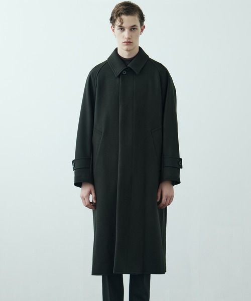 UNITED TOKYO 撥水SUPER140S ステンカラーコート 超撥水SUPER140S ステンカラーコート(1 DARK GREY): : メンズ