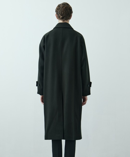 超撥水SUPER140S ステンカラーコート｜2WAY仕様 / 保温 / 撥水