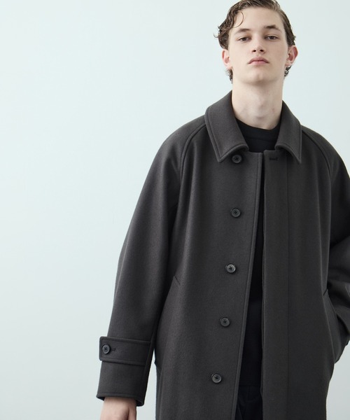 超撥水SUPER140S ステンカラーコート｜2WAY仕様 / 保温 / 撥水
