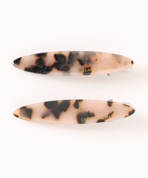 Dita Muaj.(ディータムアージュ)の「【2個セット】マーブルストーンヘアクリップ(バレッタ/ヘアクリップ・レディース・ピンクベージュ・FREE)」の9枚目の写真