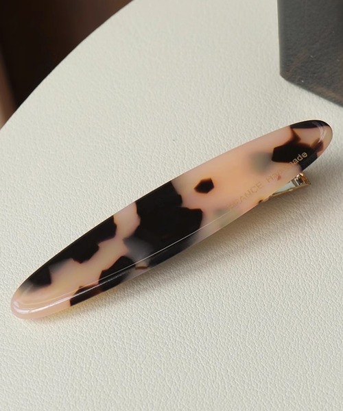 Dita Muaj.(ディータムアージュ)の「【2個セット】マーブルストーンヘアクリップ(バレッタ/ヘアクリップ・レディース・ピンクベージュ・FREE)」の6枚目の写真