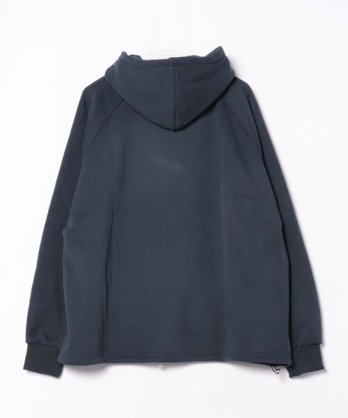 aimoha（アイモハ）の「オーバーサイズ裏起毛フルジップパーカー (AW)（パーカー・レディース・ブラック/パープル/ネイビー/チョコ/ライトベージュ/ダークベージュ・FREE）」の7枚目の写真