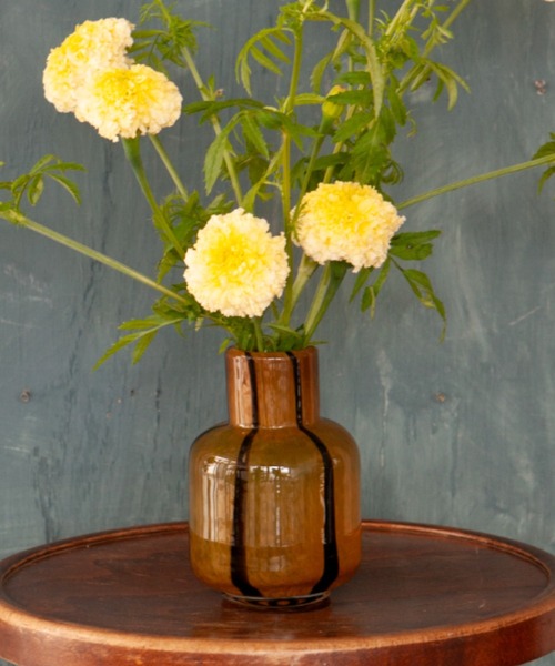 DULTON（ダルトン）の「LINEA VASE/ フラワーベース（フラワーベース・メンズ・パープル/グレイッシュブルー/ブラウン系/アイボリー・FREE）」の9枚目の写真