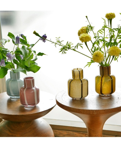 DULTON（ダルトン）の「LINEA VASE/ フラワーベース（フラワーベース・メンズ・パープル/グレイッシュブルー/ブラウン系/アイボリー・FREE）」の12枚目の写真