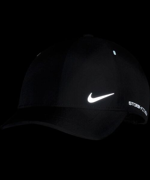 NIKE(ナイキ)の「ナイキ Storm-FIT ADV クラブ ストラクチャード エアロビル キャップ / Nike Storm-FIT ADV Club Structured AeroBill Cap FJ6205-010 Black(キャップ・メンズ・ブラック・S/M/M/L/L/XL)」の6枚目の写真