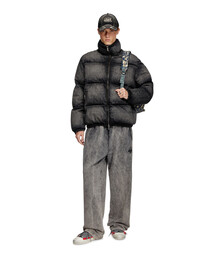 DIESEL（ディーゼル）の「メンズ ジップアップパファージャケット W